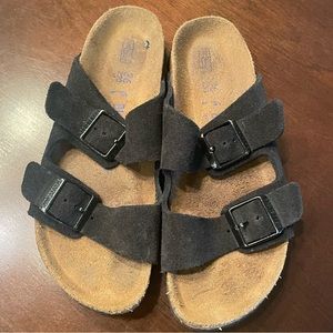 Black Birkenstocks Size 36